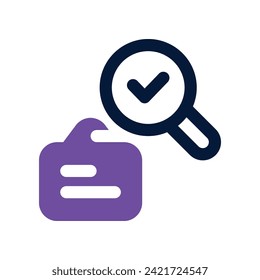 icono de búsqueda. icono de doble tono vectorial para tu sitio web, móvil, presentación y diseño de logotipo.