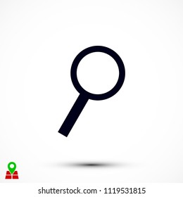 Search Icon Vector, 

Vector EPS 10 illustration style