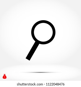 Search Icon Vector, Vector EPS 10 illustration style