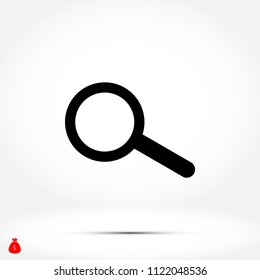 Search icon vector, Vector EPS 10 illustration style