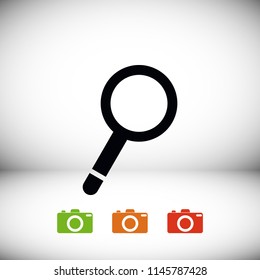 Search Icon Vector, Vector EPS 10 illustration style