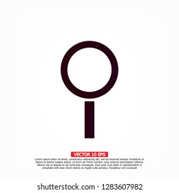 Search icon. Vector  Eps 10 