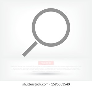 Search icon. Vector Eps 10 . Lorem Ipsum Flat Design