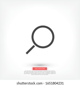 Search icon. Vector Eps 10 . Lorem Ipsum Flat Design