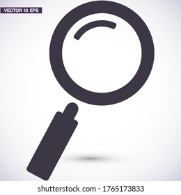 Search icon. Vector  Eps 10 . Lorem Ipsum Design Flat