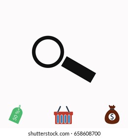 Search Icon, Vector EPS 10 illustration style