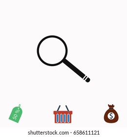 Search icon vector, Vector EPS 10 illustration style