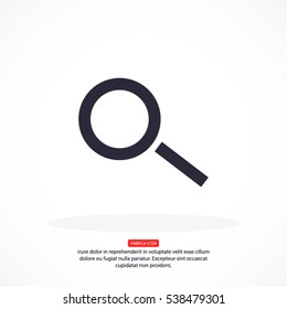 Search icon. Vector Eps 
