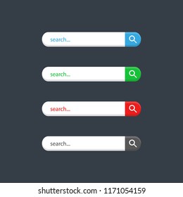 Search icon. Vector. Flat design