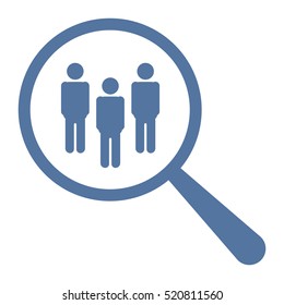 Search Icon Vector flat design style