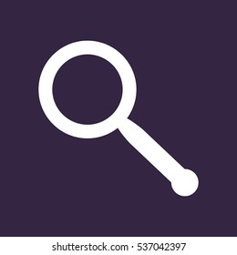 Search Icon Vector flat design style