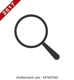 Search Icon Vector flat design style
