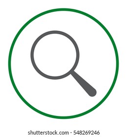 Search Icon Vector flat design style