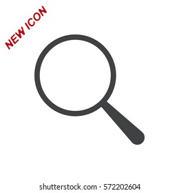Search Icon Vector flat design style
