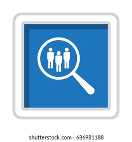 Search Icon Vector flat design style