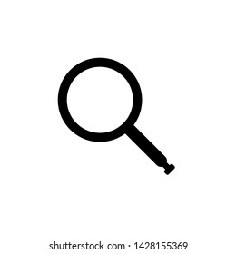 Search icon vector. flat icon magnifying glass symbol.- Vector Eps10
