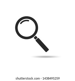 Search icon vector. search flat icon symbol