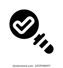search icon. vector glyph icon for your website, mobile, presentation, and logo design.