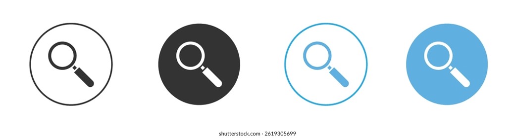 Search icon Vector Graphic set