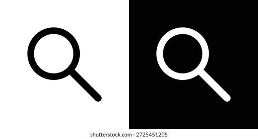 Gráficos del Vector del icono de la Búsqueda. signo de Vector lleno, ilustración del símbolo.