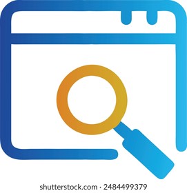 Search Icon Vector High Quality