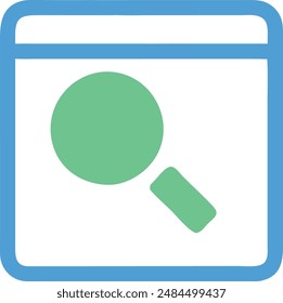 Search Icon Vector High Quality