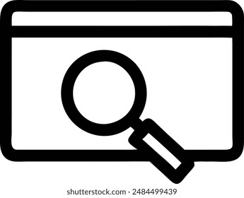 Vector de iconos de Búsqueda de alta calidad
