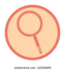 Search icon. Vector Illustration