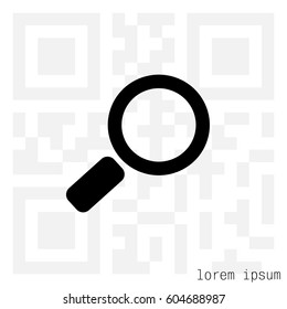 Search Icon. vector illustration 