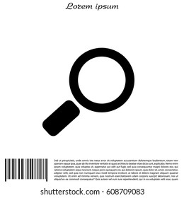 Search Icon. vector illustration 