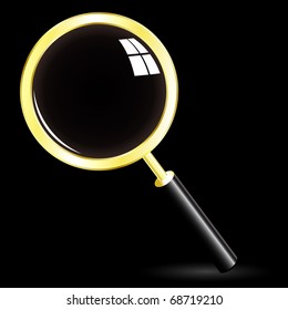 Search icon. Vector illustration.