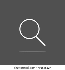 Search Icon. Vector Illustration.