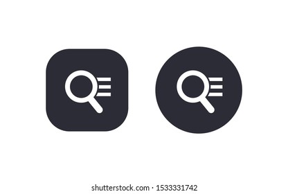 Search icon vector illustration design. Scalable vector design.