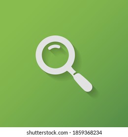 Search icon. Vector illustration EPS 10.