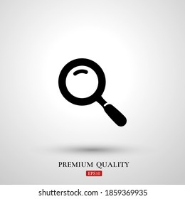Search icon. Vector illustration EPS 10.