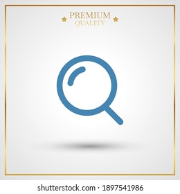 Search icon. Vector illustration EPS 10.