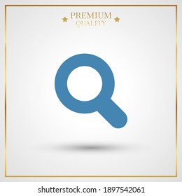 Search icon. Vector illustration EPS 10.