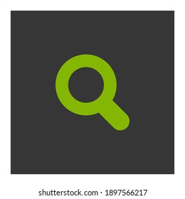 Search icon. Vector illustration EPS 10.