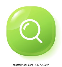 Search icon. Vector illustration EPS 10.