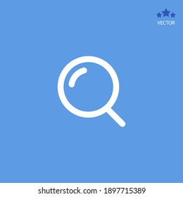 Search icon. Vector illustration EPS 10.