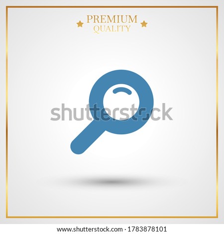 search icon. Vector illustration EPS 10.