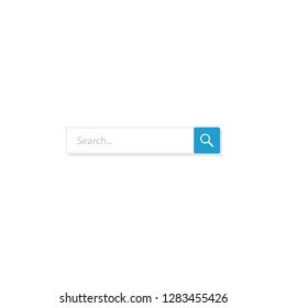 Search icon. Vector illustration flat design