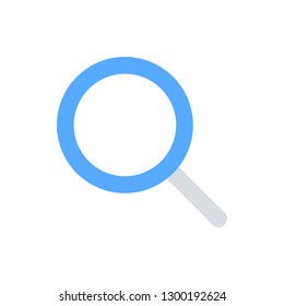 Search Icon Vector Illustration in Flat Style for Any Purpose