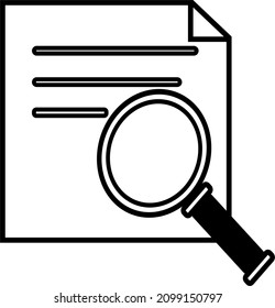search icon vector illustration, logo