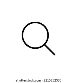 Search icon vector illustration. search magnifying glass sign and symbol