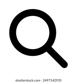 Search Icon vector illustration, magnifying glass symbol, search icon clip art , zoom in and zoom out symbol, Magnifying glass sign isolated