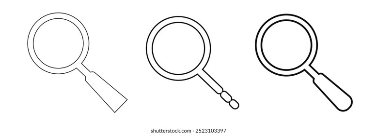 Search Icon vector illustration, magnifying glass symbol, search icon clip art. Search icon. Search vector. 
Eps 10.