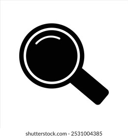 Search Icon vector illustration, magnifying glass symbol, search icon clip art , search icon design, search icon with white and black background