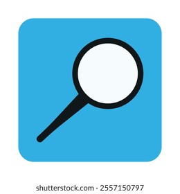 Search icon. Search Icon vector illustration, magnifying glass symbol, search icon clip art , zoom in and zoom out symbol, Magnifying glass sign isolated.