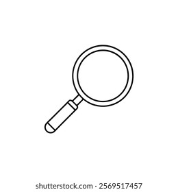 Search Icon vector illustration, magnifying glass symbol, search icon clip art , zoom in and zoom out symbol, 